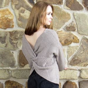 Annabelle Knotted Sweater